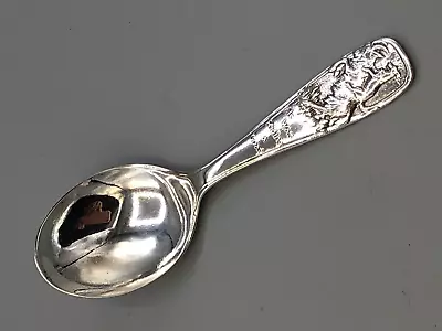 Antique Wallace Sterling Silver  Old Mother Hubbard  Baby Spoon 3 7/8'' • $55