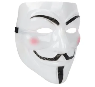 $14.90 • Buy V For Vendetta Mask Anonymous Guy Hacker Fawkes Halloween NEW / FREE SHIPPING !