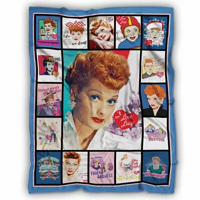 I Love Lucy Blanket I Love Lucy TV Series Fleece Blanket Ver2 • $55.95