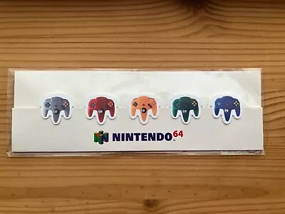 Club Nintendo N64 Paper Clips Brand New Sealed Rare Cannot Be Bought In Shops • £3.99