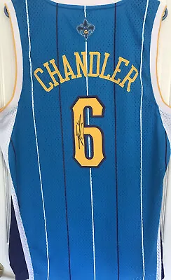 NBA Rockets Lakers Tyson Chandler Signed Autographed New Swingman Hornets Jersey • $129.99