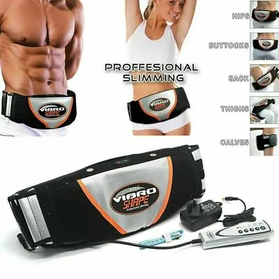 Electric Massage Belt  Stomach Slim Fat Burn Weight Loss Body Shaper Machine • $67.84