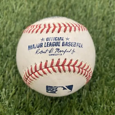 Rawlings Game Used Official MLB Major League Baseball Robert Manfred Jr. • $15.99