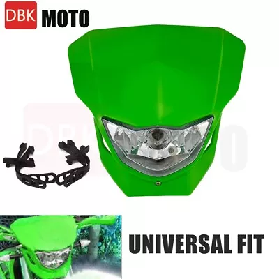 Dirt Bike Headlight For Kawasaki KX KDX KLX 110 125 140 250 300 400 450 650 450X • $32.99