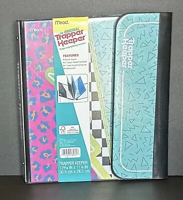 New TRAPPER KEEPER Vintage 90's 80's Style Design Retro Color Block • $15.99