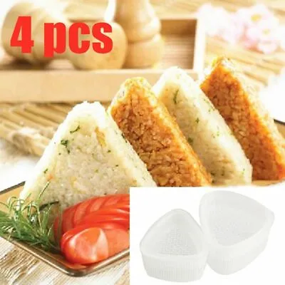 $8.06 • Buy Rice Ball Maker Food Press Triangular Form Sushi Mold Frame Decorating Tool ​