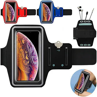 Sports Armband Case Gym Running Jogging Exercise Holder Pouch Bag For Cell Phone • $6.95