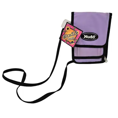 Vintage Deadstock Y2K Mudd Purple Wallet Crossbody Bag Utility Grunge Skater  • $36