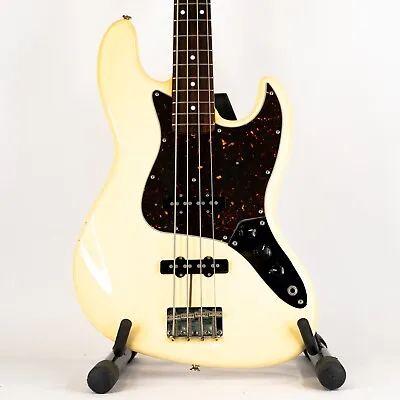 1994  Fender Jazz Bass '62 Vintage Reissue JB62 - MIJ - Electric Bass - White • $1149.99