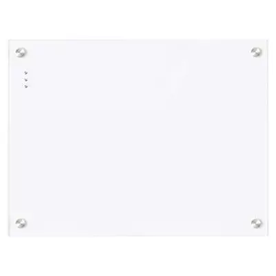 Magnetic Glass Whiteboard Notice Board 60 X 90 Cm Dry Erase – Ultra White • £29.95