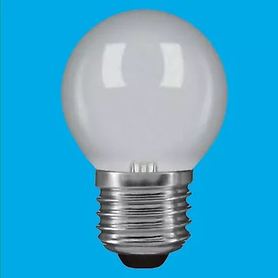 6x 25W Golf Ball Frosted Dimmable ES E27 Edison Screw Standard Light Bulb Lamp • £9.99