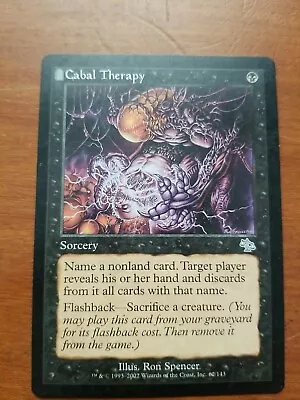 Cabal Therapy - Judgment Magic The Gathering MTG • $5