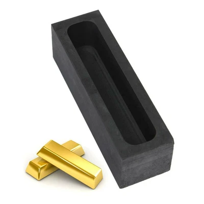 £11.93 • Buy Metal Bar Melting Casting Graphite Ingot Moulds For Copper Brass Zinc