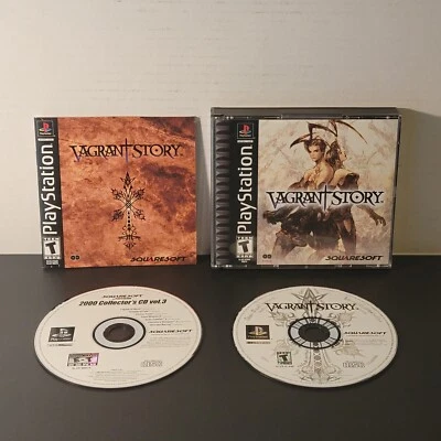 $120 • Buy Vagrant Story BLACK LABEL! *with Bonus Disc* (Sony PlayStation 1, 2000) Tested