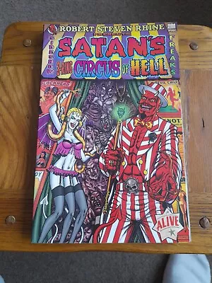 Satan's Three Ring Circus Of Hell. Robert Steven Rhine. Graphic Novel TPB Asylum • £2.99