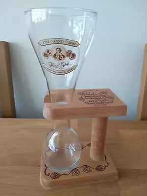 £14 • Buy Pauwel Kwak Beer Glass With Wooden Stand Limited Millennium Edition
