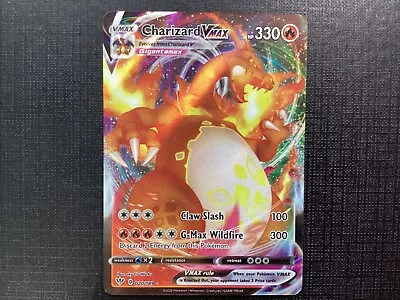 Pokemon Charizard Vmax 20/189 Darkness Ablaze Ultra Rare Full Art 2020 LP • $20