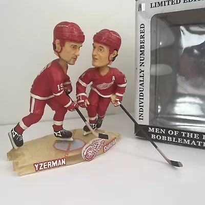 $89.99 • Buy Vintage Steve Yzerman~Brendan Shanahan 33 Of 504 Bobblehead Detroit Red Wings