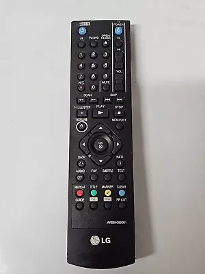 GENUINE ORIGINAL  LG AKB54089001 DVD Recorder Remote CONTROL For DRT389H. • £12.95