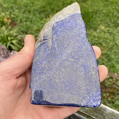 Lapis Lazuli Freeform One Face Polished 850 Grams Approx • £26