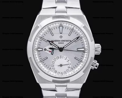 Vacheron Constantin 7900V/110A-B333 Overseas Dual Time 7900V SS Silver Dial • $23900