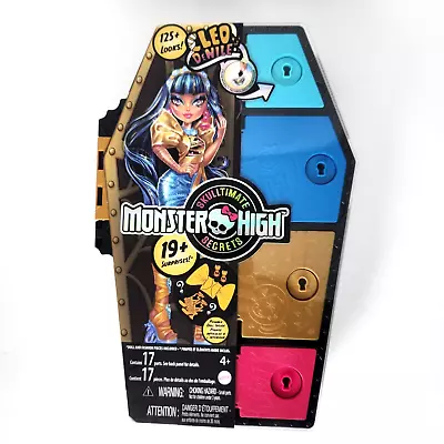 Monster High Cleo De Nile Doll & Fashion Set Dress Up Locker Skulltimate Secrets • $29.99