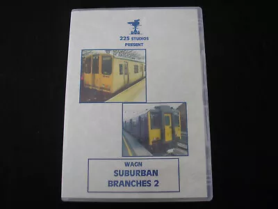 225 Studios - 'WAGN' Suburban Branches 2 -Cab Ride-Driver's Eye View-Railway-DVD • £10.99