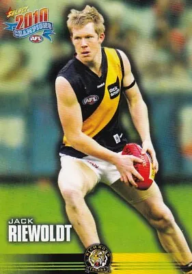 $2.15 • Buy AFL 2010 Select Richmond Tigers - Jack Riewoldt Card No.147