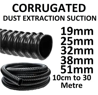 £6.07 • Buy SMOOTH BORE DUST EXTRACTION Or SUCTION HOSE 19mm 25mm 32mm 50mm