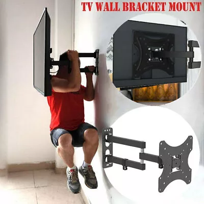 Cantilever TV Wall Bracket Mount Tilt Swivel For 26  37  40  42  50  55  Inch • £9.99