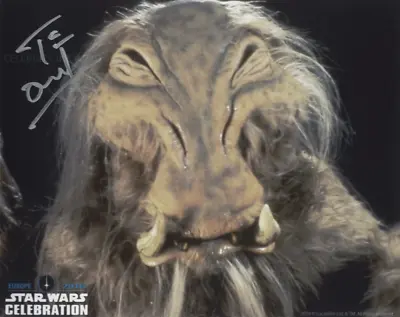 £16.95 • Buy TIM DRY As J'Quille - Star Wars: ROTJ GENUINE SIGNED AUTOGRAPH