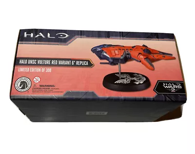 Halo 2 UNSC Vulture Red Variant 6” Replica Limited Edition Of 300 • £126.51