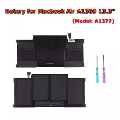 A1377 Laptop Battery Internal Replacement Part For Apple MacBook Air A1369 2010 • $34.34