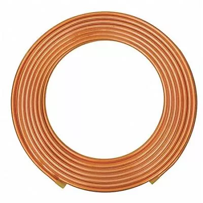 Streamline Ls06100 Coil Copper Tubing 7/8 In Outside Dia 100 Ft Length Type L • $521.99