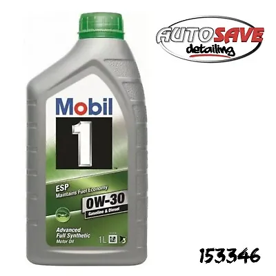 Mobil 1 ESP 0W30 Full Synthetic High Performance Car Engine Oil - 1 Litre • £14.99