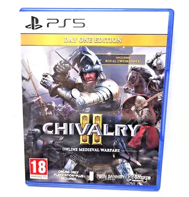 PS5 Chivalry II 2 Online Medieval Warfare PlayStation 5 Game EXCELLENT Condition • $62.19