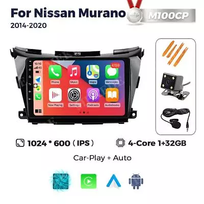 For Nissan Murano 2014-2020 Android 13 Car Stereo Radio GPS Navi WiFi BT Carplay • $164.99