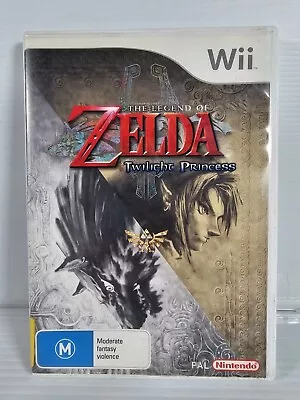 Wii The Legend Of Zelda: Twilight Princess (Nintendo Wii 2006) Complete VGC • $26.95