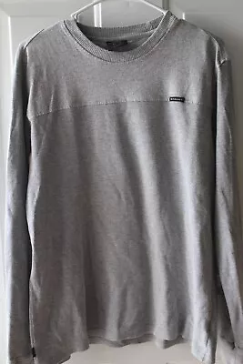 Oakley Sweat Shirt/Sweater Gray Long Sleeve Mens Size XL • $11.99