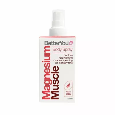 BetterYou Magnesium Muscle Body Spray - 100 Ml. • £8.50