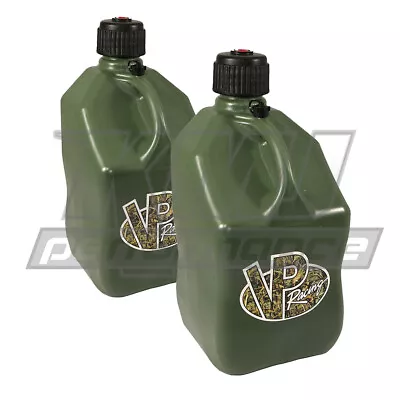 VP Fuel 2 Pack Camo 5 Gallon Race Fuel Jug Gas Can Alcohol Off Road ATV UTV • $69.99