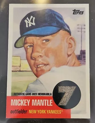 Mickey Mantle 2007 Topps Game Used Memorabilia Relic #MMR-53 New York Yankees • $59.99