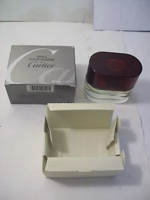 Vintage Must De Cartier Pour Homme After Shave Lotion 1.7 Oz / 50 ML New 4 Men • $94