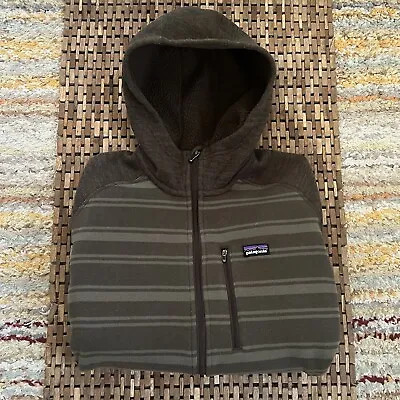 Patagonia Better Sweater Hoodie Fleece Jacket Brown Full Zip Men’s Size Large • $94.95