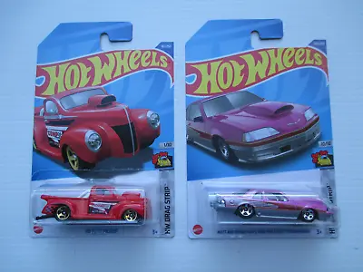 Hot Wheels - Hw Drag Strip *'40 Ford Pickup1988 Pro Street Thunderbird* New! 3+ • $11.95