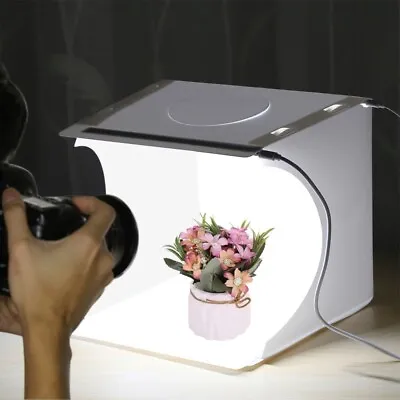 PULUZ - Light Room Photo Studio Photography LED Tent Kit Backdrop Mini Box • $16.97