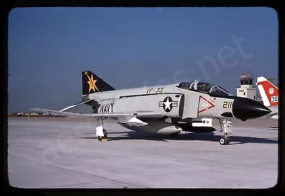 US Navy McDonnell Douglas F-4J 155757 Dec 77 Kodachrome Slide/Dia • $4