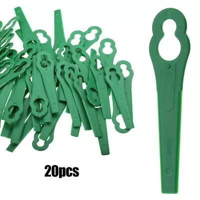 Green Plastic Lawnmower Blades Perfect Replacement For QUALCAST Easi Lite 28 • £5.59