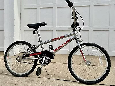 Vintage Mongoose BMX Speed Limit 20  Bike 1990s Chrome Mid School Pads • $575