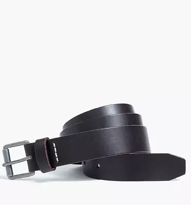 J. Crew Leather Belt Dark Brown Style #AM520 Size 34 NEW NWT $59.50 1 1/4  • $19.99